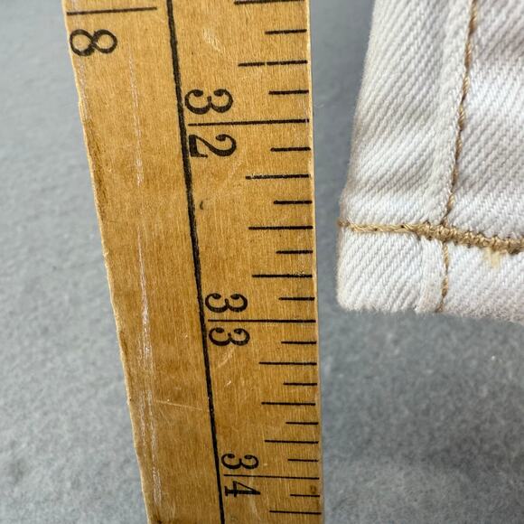 True Religion Jeans Women's 31 (12) Optic White Becca Mid Rise Bootcut Western - Picture 15 of 16